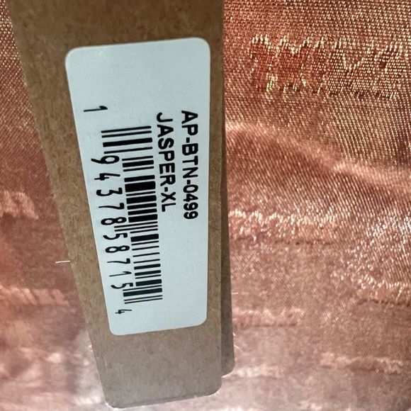 SKIMS LOGO LONG SLEEVE BUTTON UP SLEEP SHIRT - Picture 6 of 8